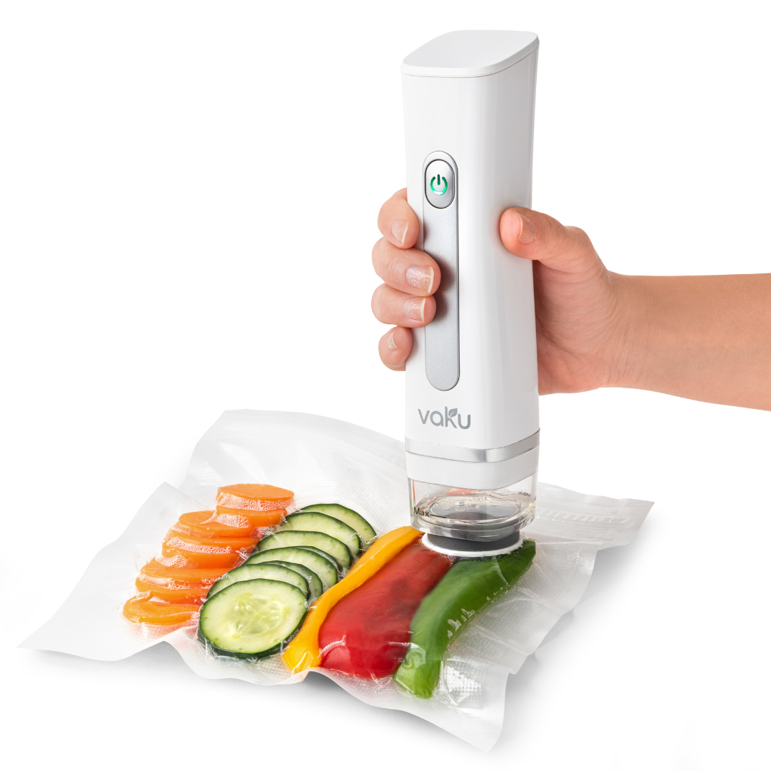Vaku – Selladora al Vacío Portátil para Alimentos  | Batería Recargable